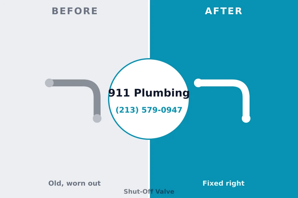 Before and after: plumbing company Lesslie, SC